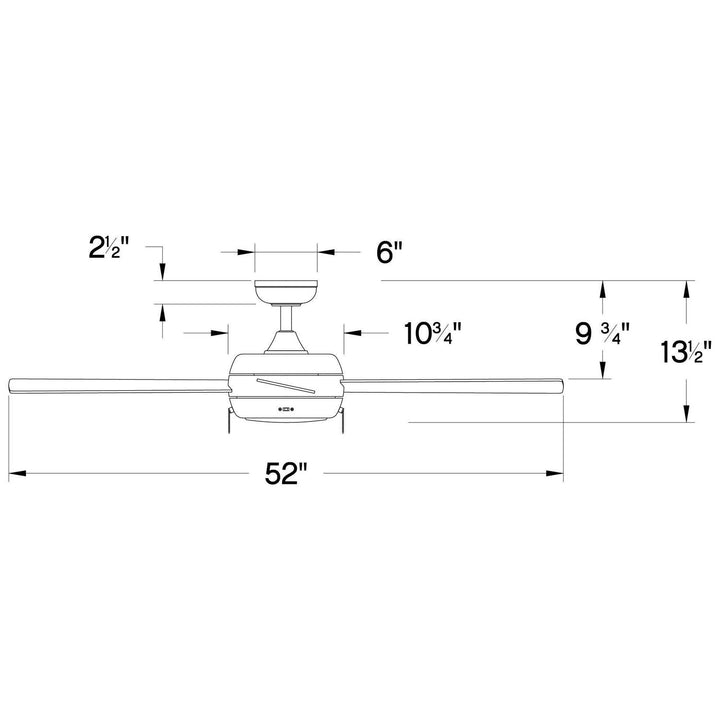 Hinkley Croft 52 Inch Ceiling Fan with Light (view 4)