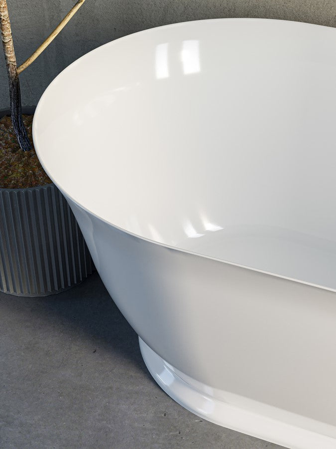 Crosswater London Leyden 6Ft Free-Standing Bathtub
