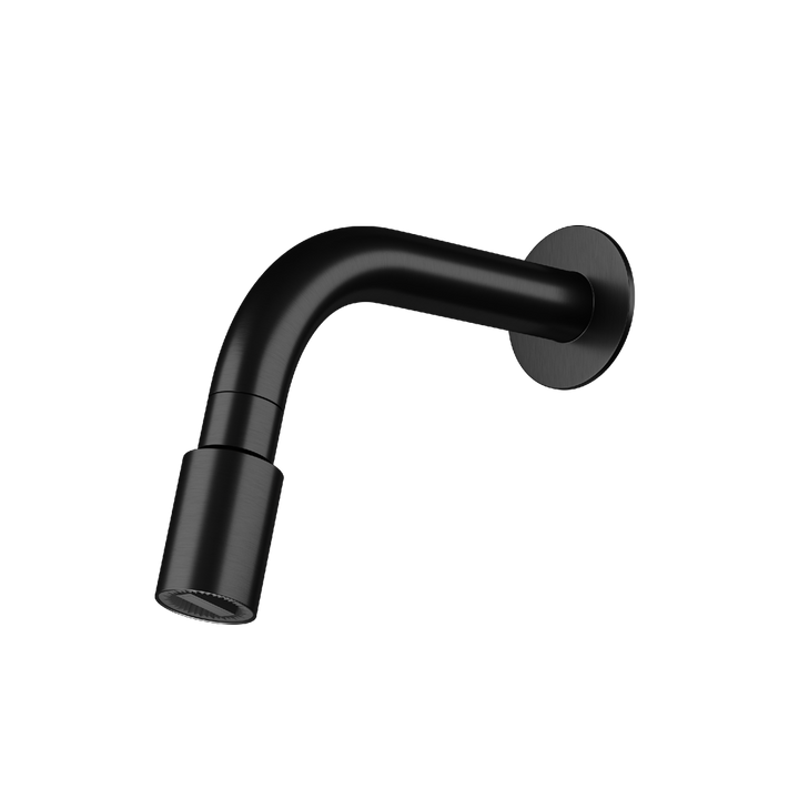 MGS Bagno Stainless Steel Shower Head with Arm and Flange