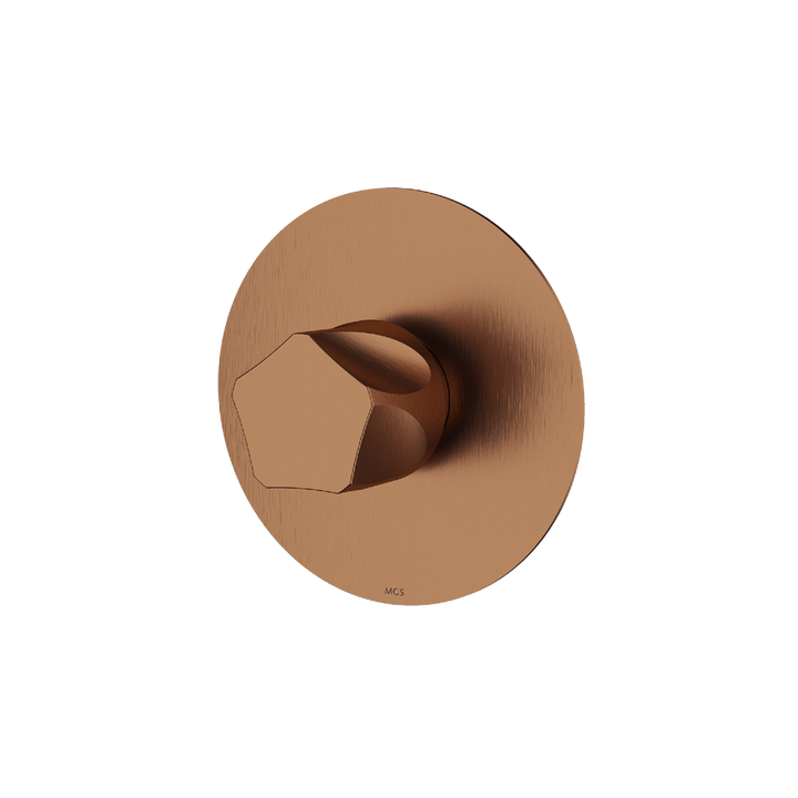 MGS Bagno Penta Stainless Steel Thermostatic Trim