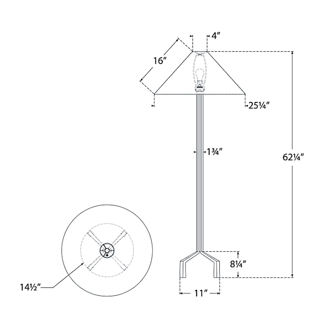 Visual Comfort Signature Clifford Floor Lamp