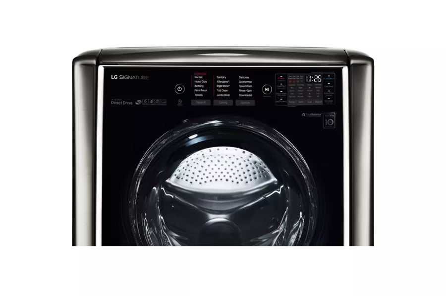 LG Appliances LG SIGNATURE 5.8 cu. ft. Large Smart wi-fi Enabled Front Load Washer