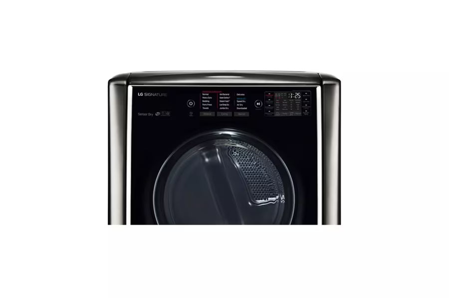 LG Appliances LG SIGNATURE 9.0 cu. ft. Large Smart wi-fi Enabled Electric Dryer w/ TurboSteam