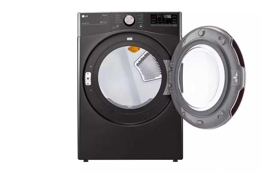 LG Appliances 7.4 cu.ft. Ultra Large Capacity Gas Dryer with Sensor Dry Truesteam Technology and Wi-Fi Connectivity