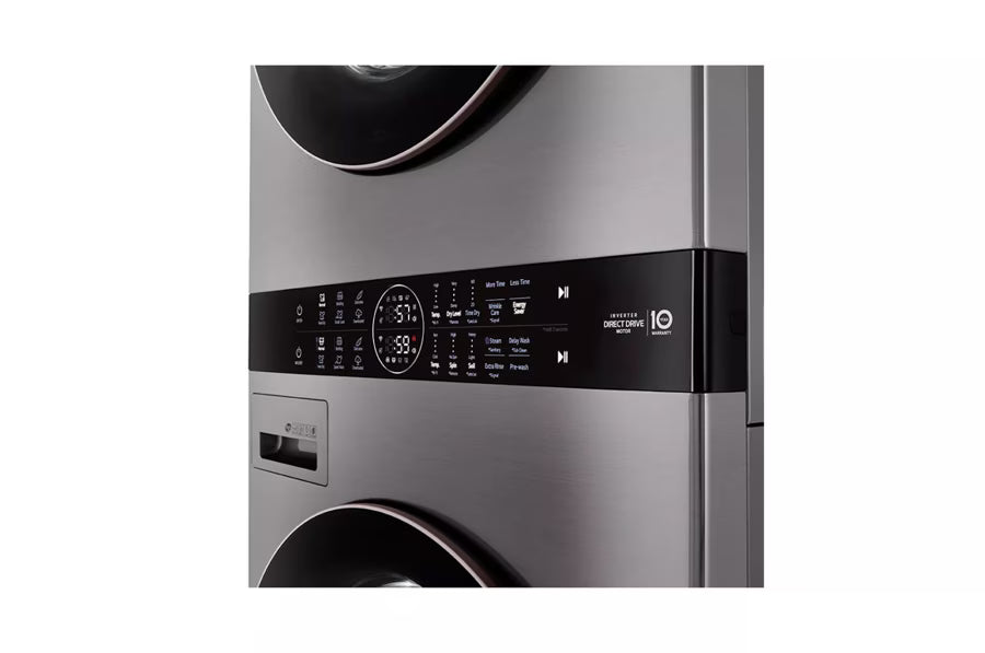 LG Appliances 4.5 cu.ft. Washer 7.4 cu.ft. Electric Dryer Washtower with Center Control