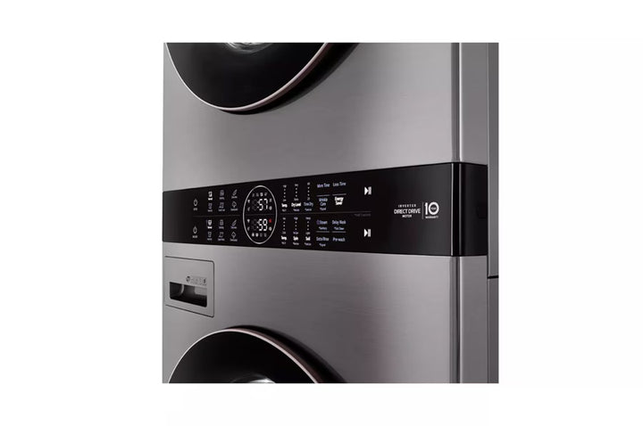 LG Appliances 4.5 cu.ft. Washer 7.4 cu.ft. Electric Dryer Washtower with Center Control