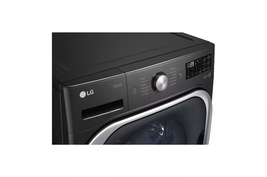 LG Appliances Mega Capacity Front Load Washer with TurboWash Steam and Wi-Fi AIDD 5.2 cu-ft