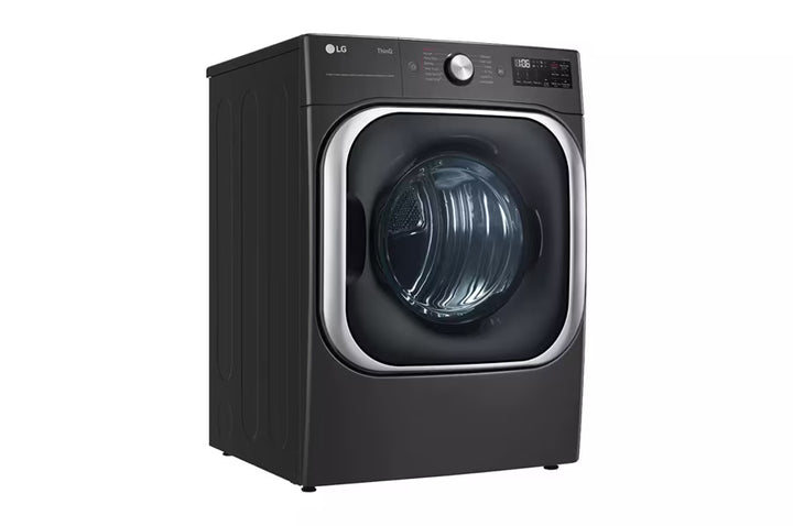 LG Appliances Mega Capacity Gas Dryer with Sensor Dry Turbo Steam 9 cu-ft