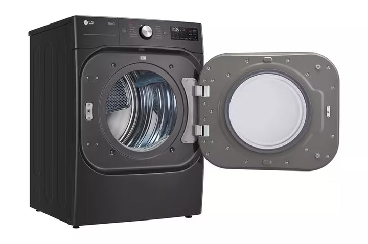 LG Appliances Mega Capacity Gas Dryer with Sensor Dry Turbo Steam 9 cu-ft