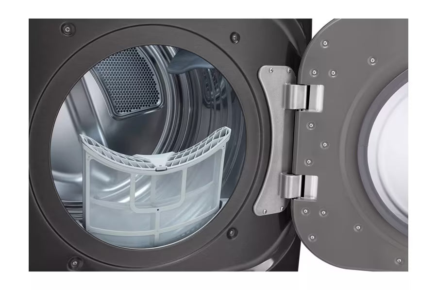 LG Appliances Mega Capacity Gas Dryer with Sensor Dry Turbo Steam 9 cu-ft