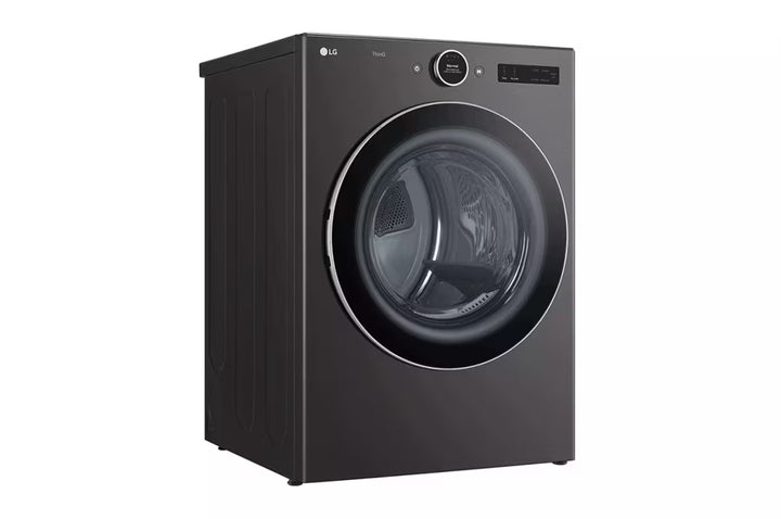 LG Appliances 7.4 Cu.Ft. Ultra Large Capacity Electric Dryer With Sensor Dry Turbo Steam Technology And Wi-Fi Connectivity