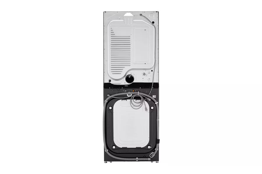 LG Appliances 5.0 cu.ft. Washer 7.4 cu.ft. Gas Dryer Washtower with Center Control TurboWash360 TurboSteam and ezDispense