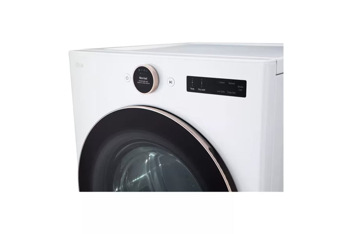 LG Appliances 7.4 cu.ft. Ultra Large Capacity Electric Dryer with Sensor Dry TurboSteam Technology and Wi-Fi Connectivity