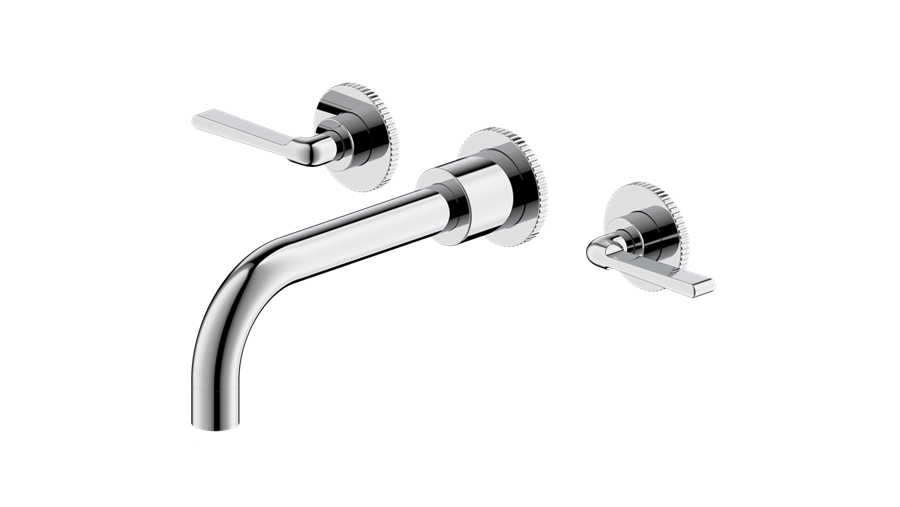Crosswater London Fenmore 3-Hole Wall-Mounted Basin Faucet Trim