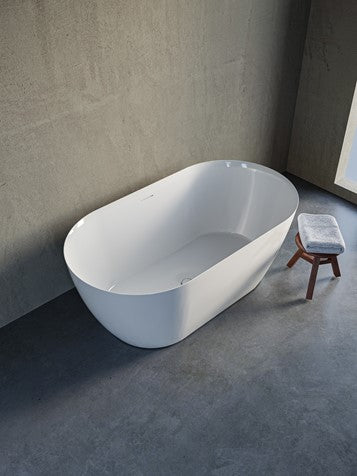 Crosswater London MPRO Freestanding Bathtub With Integral Overflow Clearstone