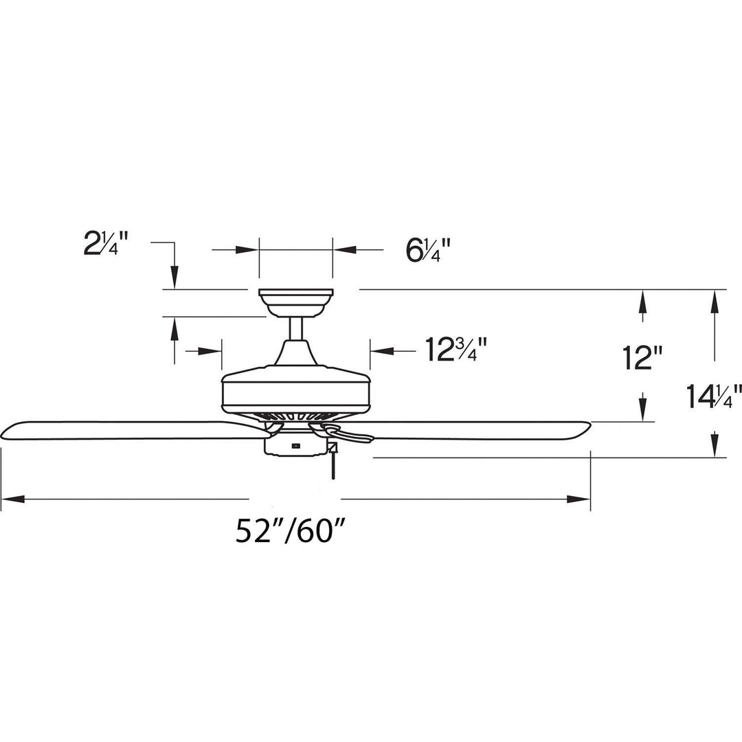 Hinkley Oasis Ceiling Fan (view 2)