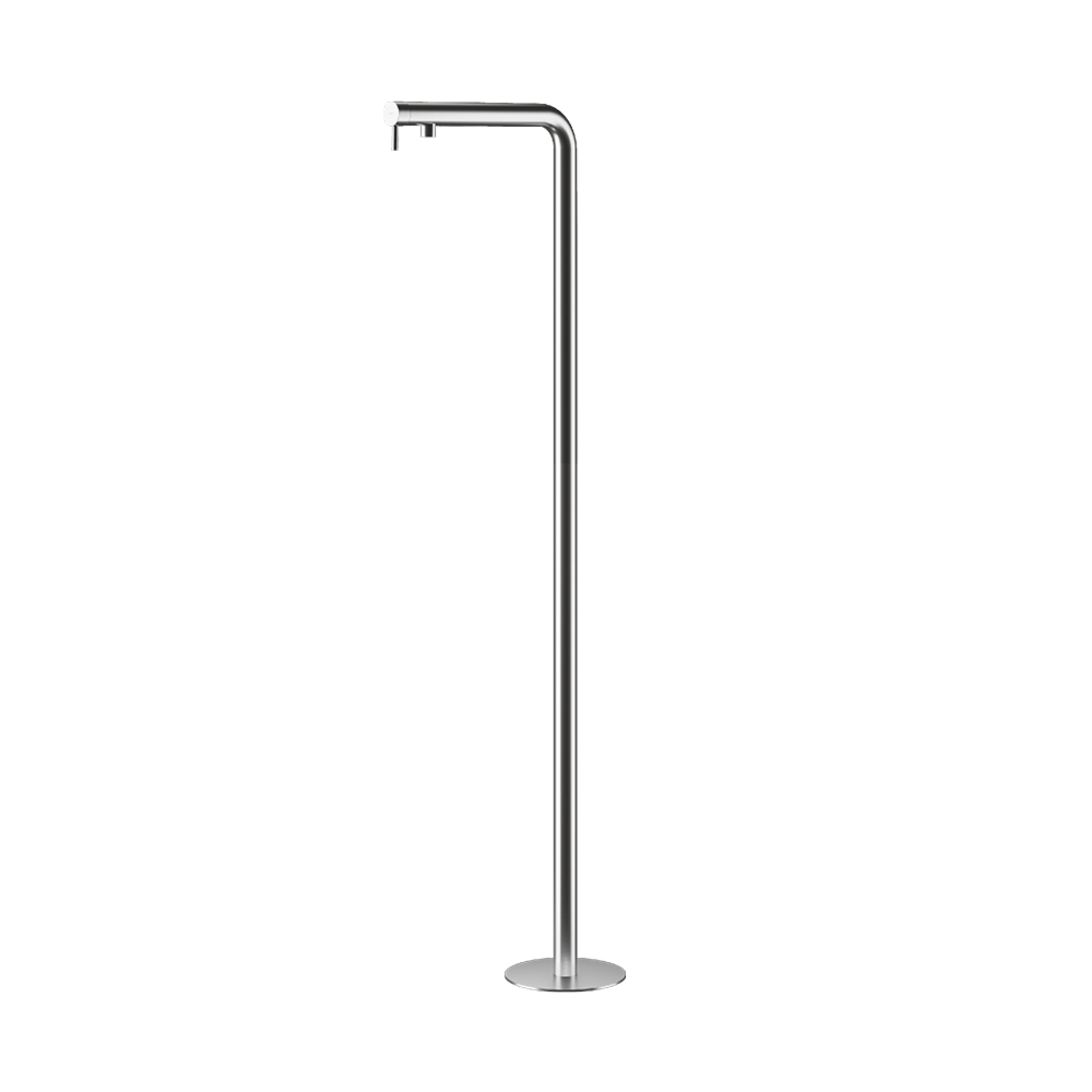 MGS Bagno Minimal FN Stainless Steel Floor mount Basin Faucet
