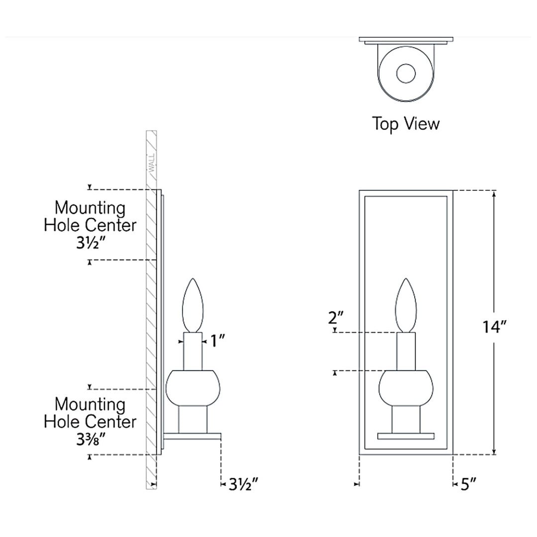 Visual Comfort Signature Comtesse Wall Sconce