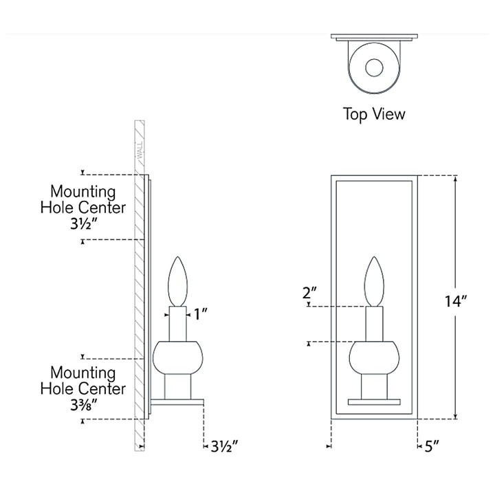 Visual Comfort Signature Comtesse Wall Sconce