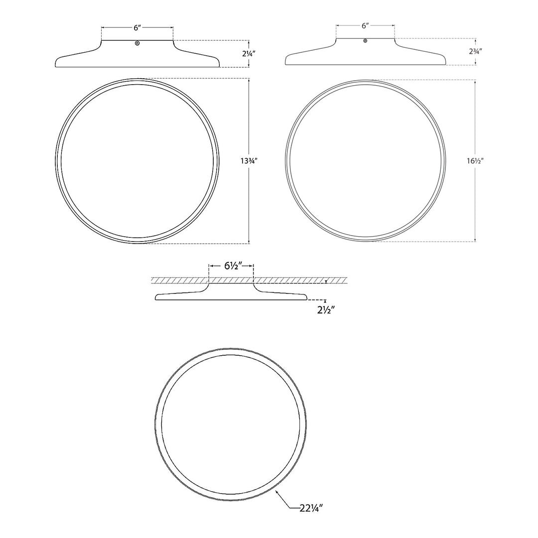 Visual Comfort Signature Dot Ceiling Light
