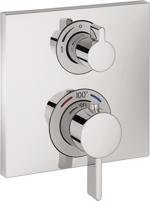 Hansgrohe Ecostat Square Thermostatic Trim with Volume Control