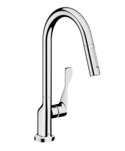 AXOR Citterio HighArc Kitchen Faucet 2-Spray Pull-Down