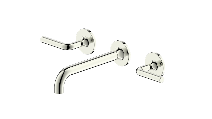 Crosswater London Taos 3-Hole Wall-Mounted Basin Faucet Trim