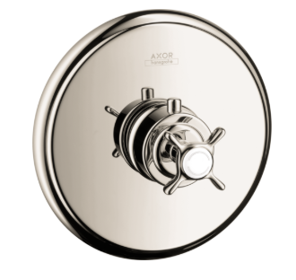 AXOR Montreux Thermostatic Trim with Volume Control- Cross-Handle