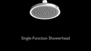 California Faucets Transitional 5-5/8" Single-Function Showerhead