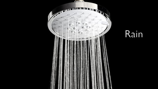 California Faucets Contemporary 5-5/8" Multi-Function Showerhead