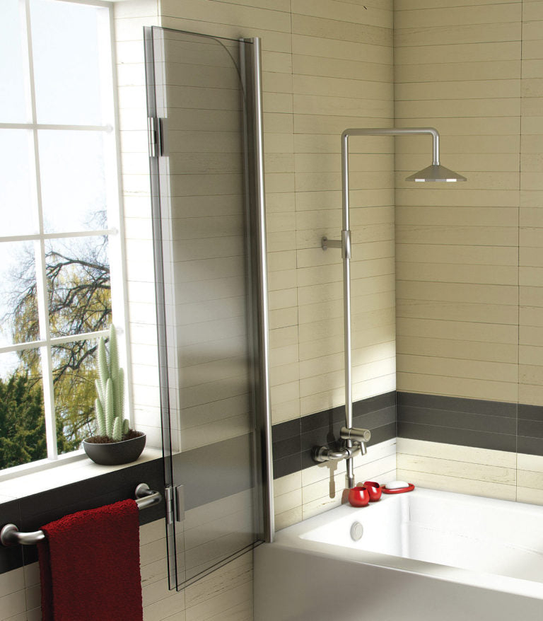 Oceania Baths QI-100 Hinged 45" Bathtub Shield
