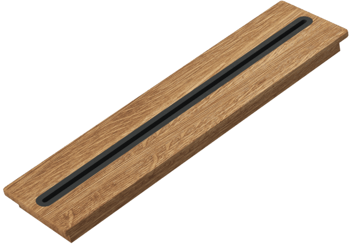 The Galley Countertop Recessed Magnetic Knife Block