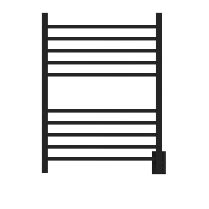 Amba Radiant Square Hardwired + Plug-in Combo 10 Bar Towel Warmer