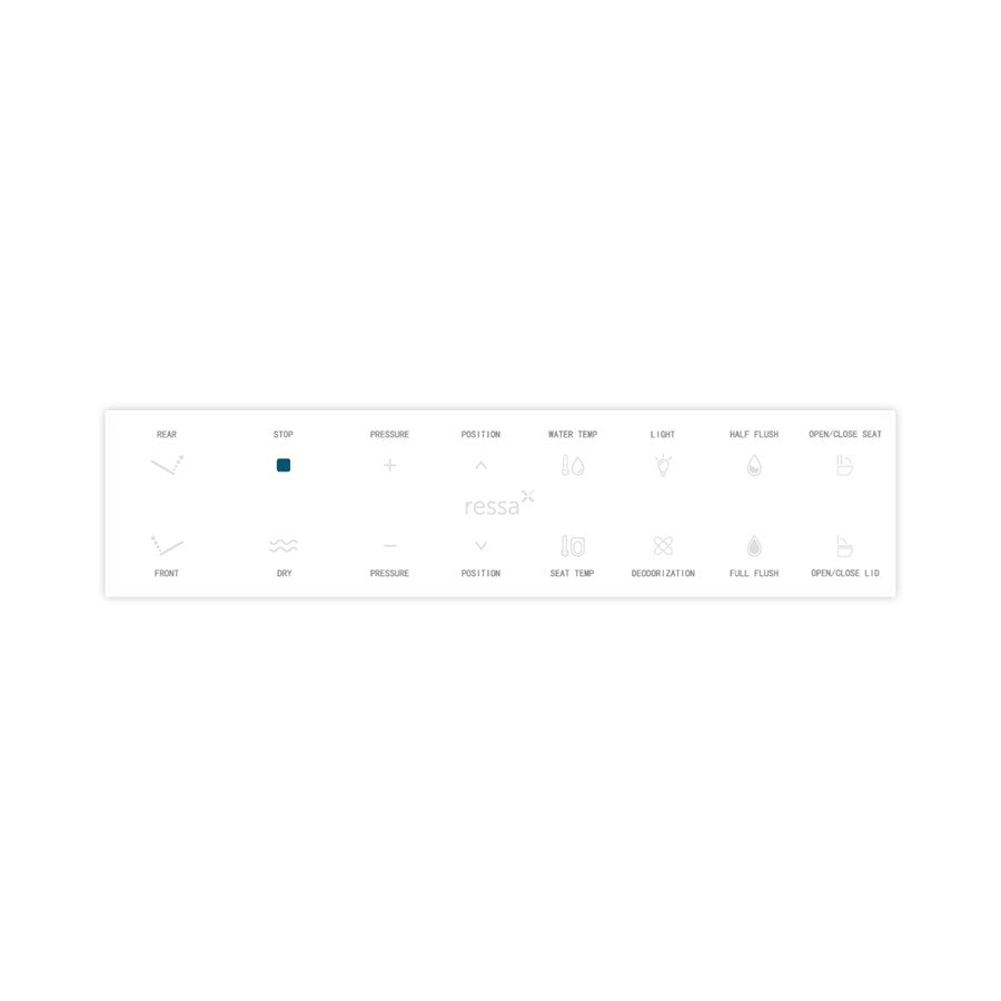 Crosswater London Ressa X3 US-RS300W One Piece Spa Bidet Toilet