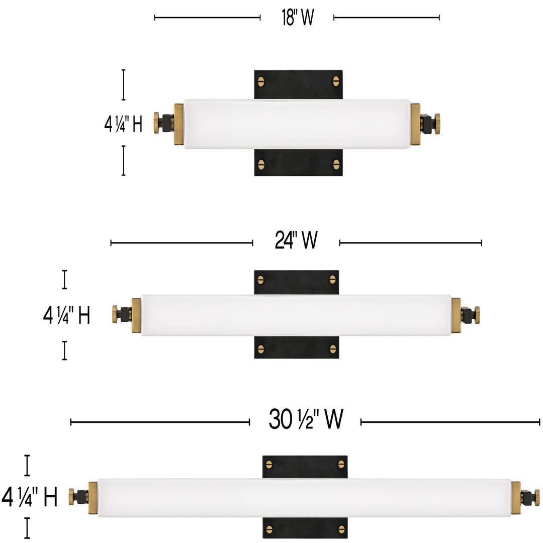 Hinkley Rollins Bathroom Vanity Light (view 4)