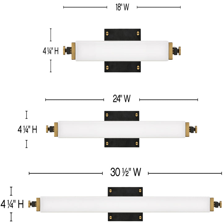 Hinkley Rollins Bathroom Vanity Light (view 4)