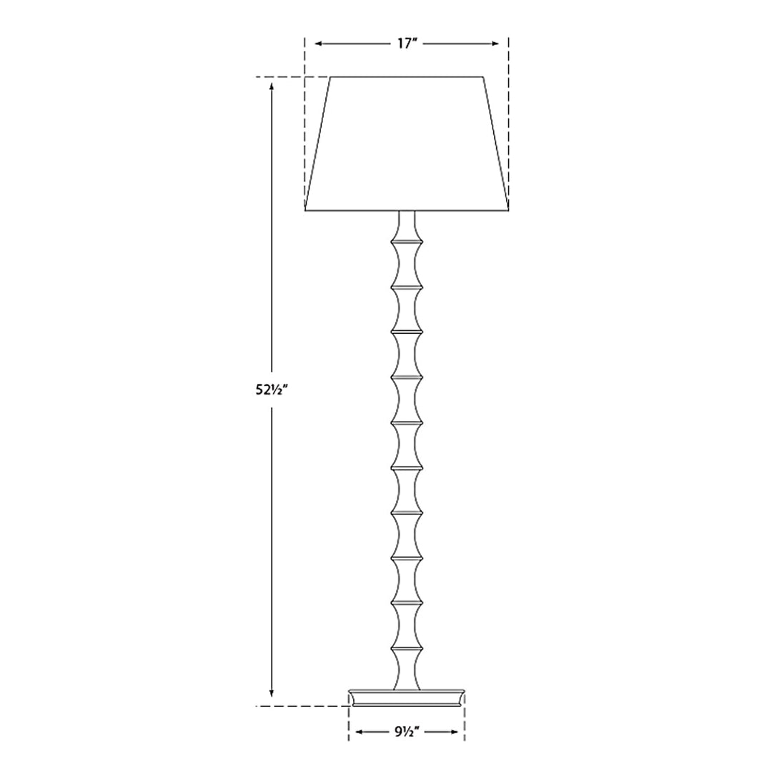 Visual Comfort Signature Bamboo Floor Lamp