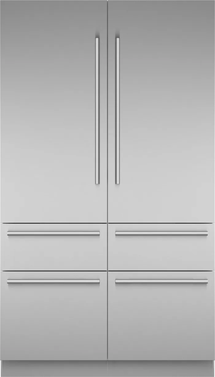 Thermador Freedom Built-in French Door Bottom Freezer Masterpiece Stainless Steel