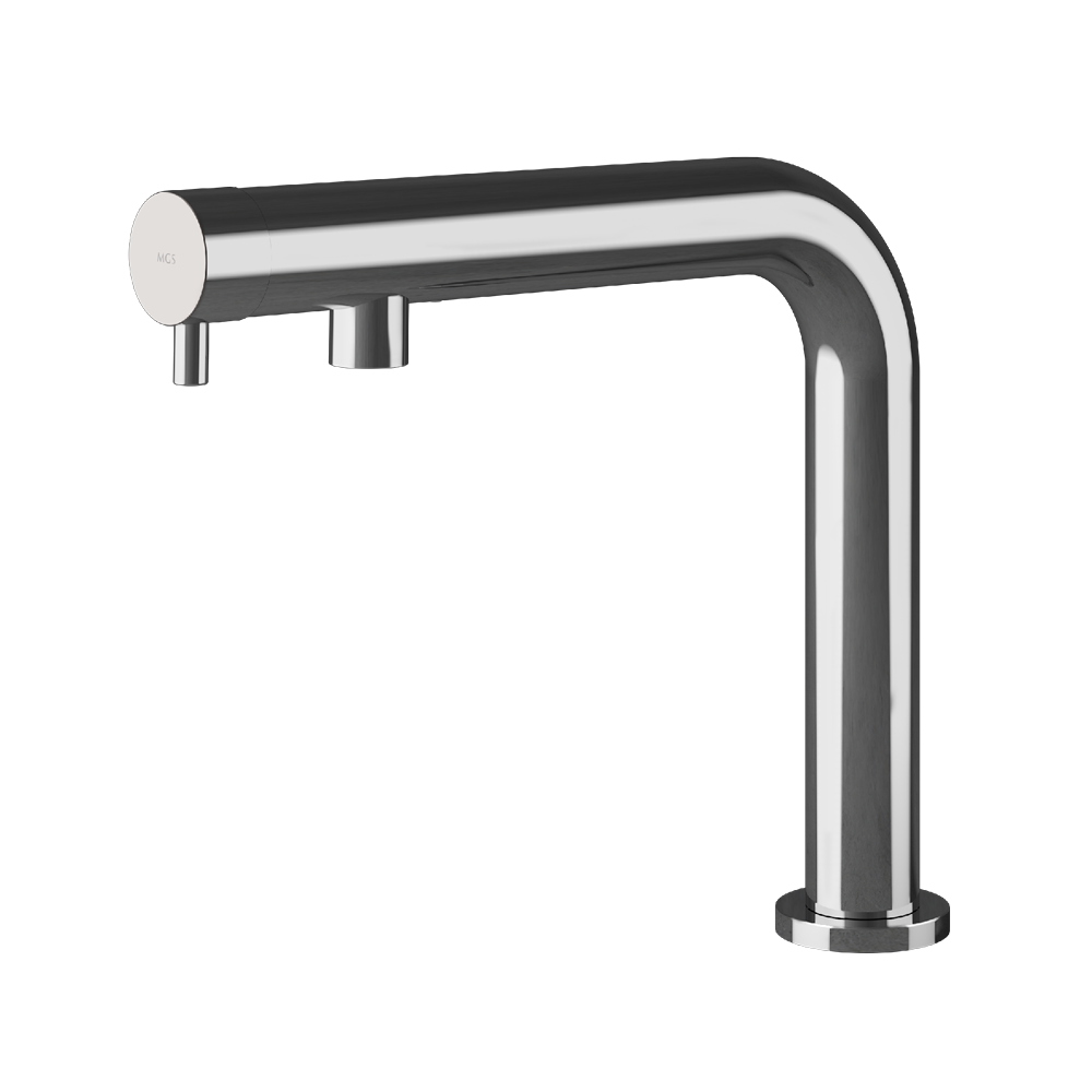MGS Bagno Minimal N Single hole Stainless Steel Basin Faucet