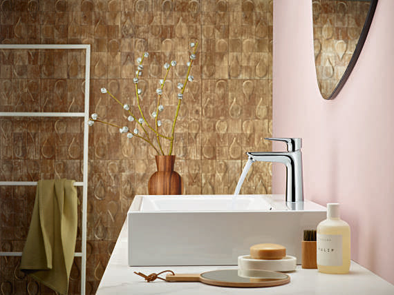 Hansgrohe Talis E Single-Hole Faucet 110 with Pop-Up Drain 1.2 GPM