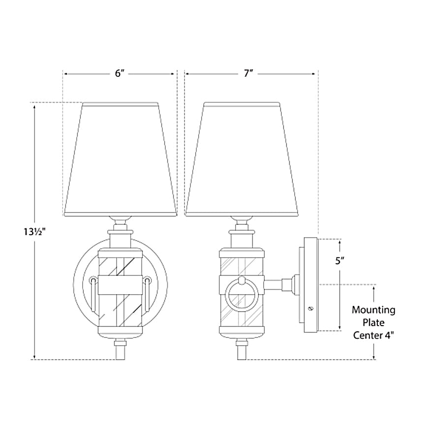 Visual Comfort Signature Jonathan Wall Sconce