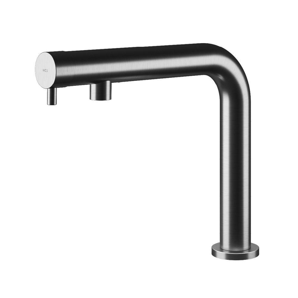 MGS Bagno Minimal N Single hole Stainless Steel Basin Faucet