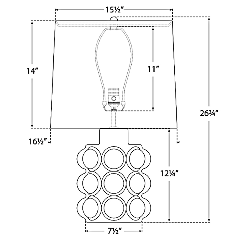Visual Comfort Signature Vedra Table Lamp