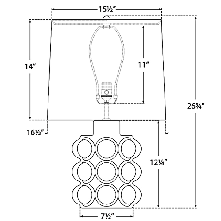 Visual Comfort Signature Vedra Table Lamp