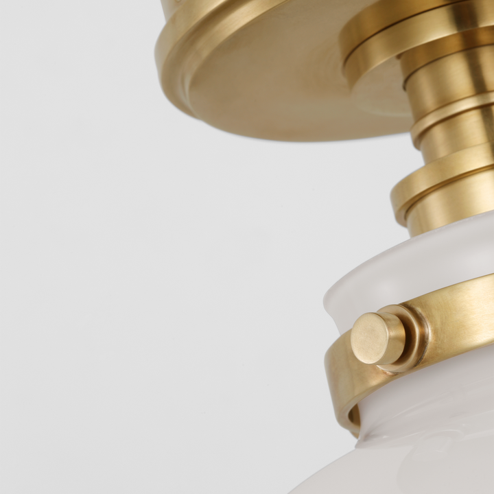 Visual Comfort Signature Parkington Globe Ceiling Flush Light (view 3)