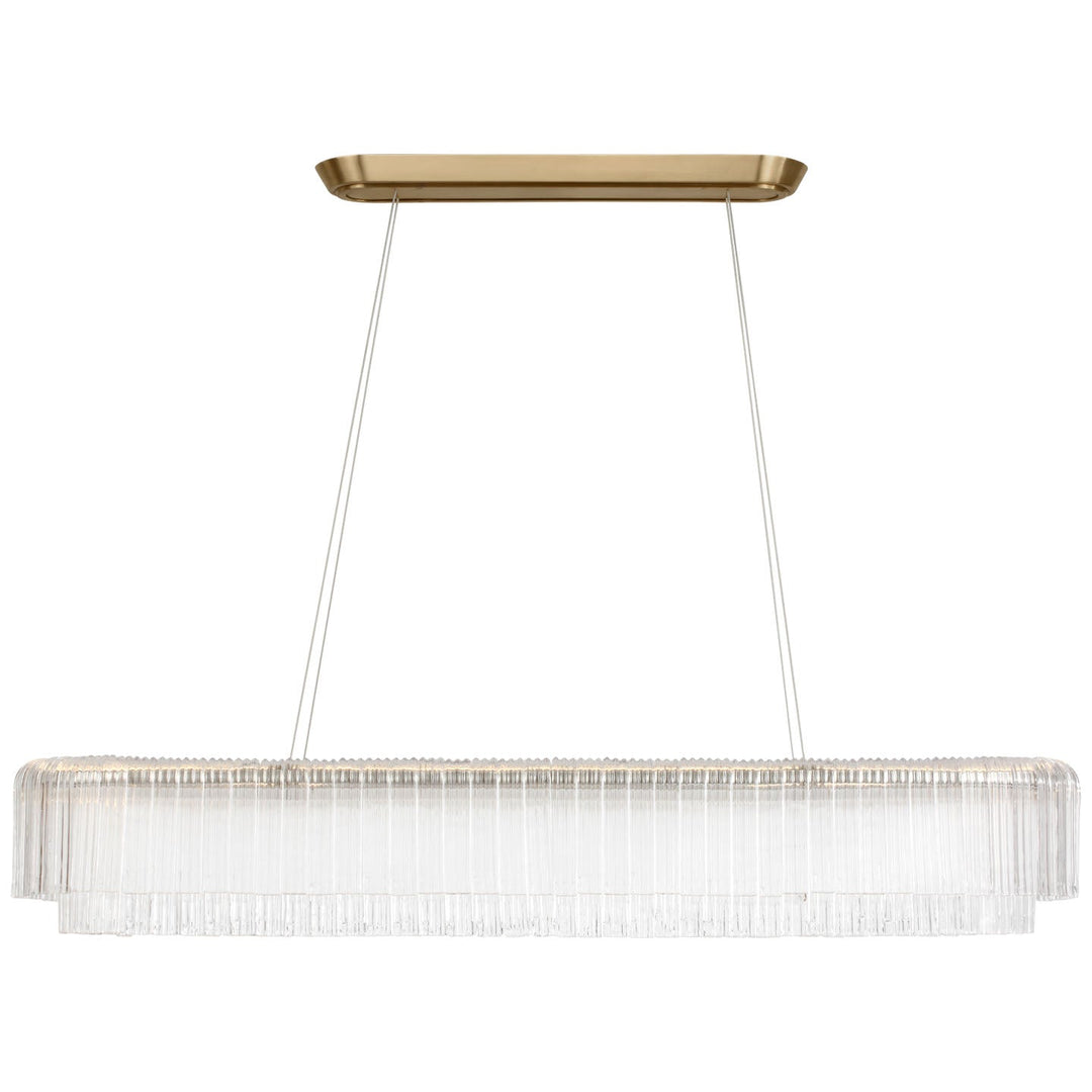 Visual Comfort Signature Maderno Linear Chandelier (view 2)