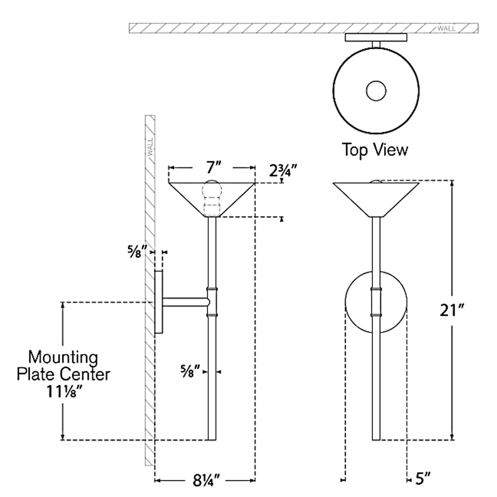 Visual Comfort Signature Eleanor Wall Sconce