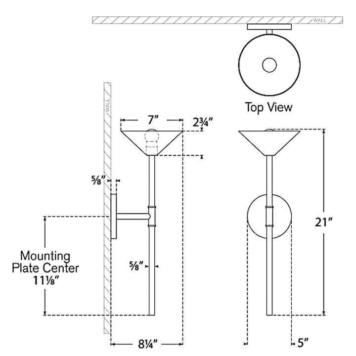 Visual Comfort Signature Eleanor Wall Sconce