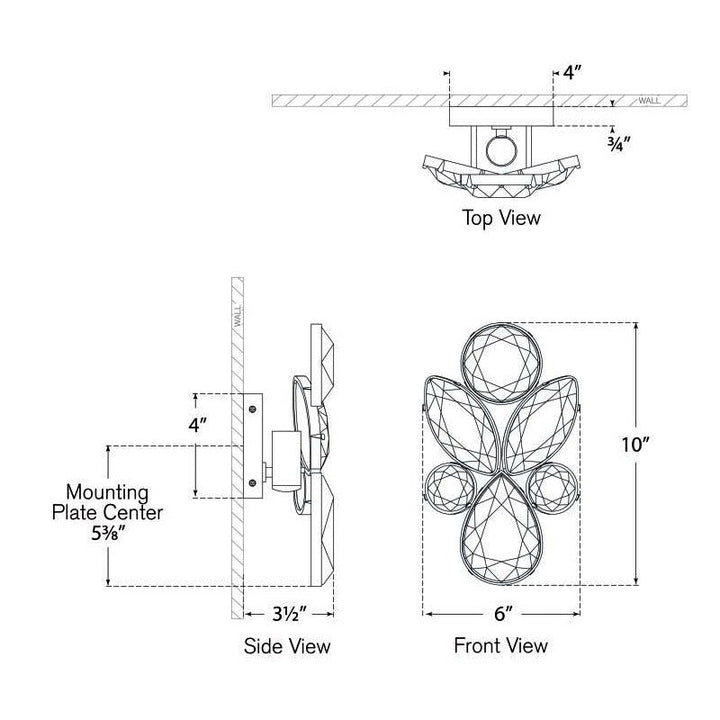 Visual Comfort Signature Lloyd Petite Alabaster Wall Sconce