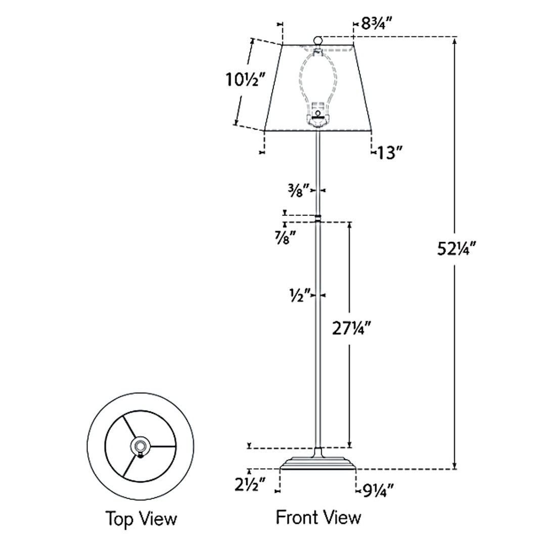 Visual Comfort Signature Wyatt Floor Lamp